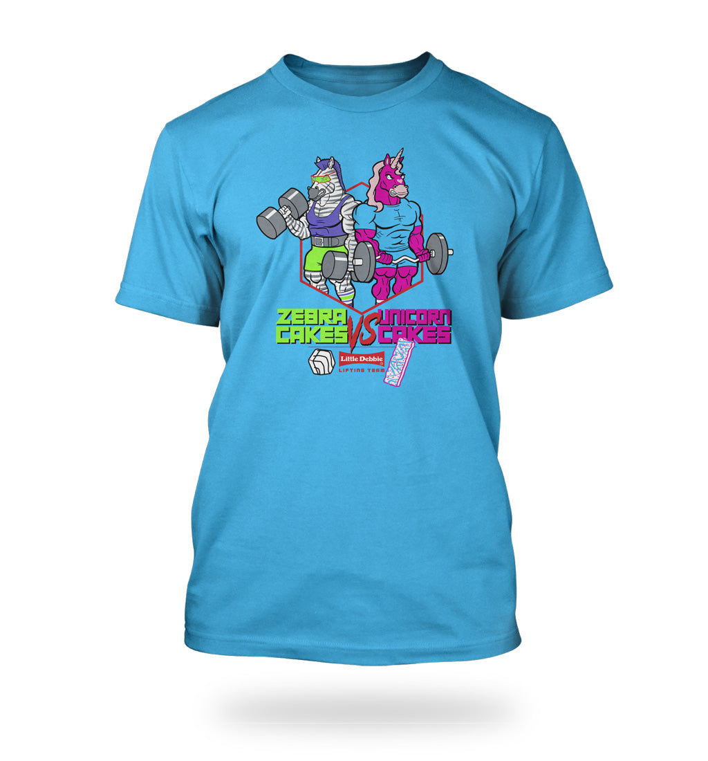 ZEBRA CAKES VS UNICORN CAKES SHIRT