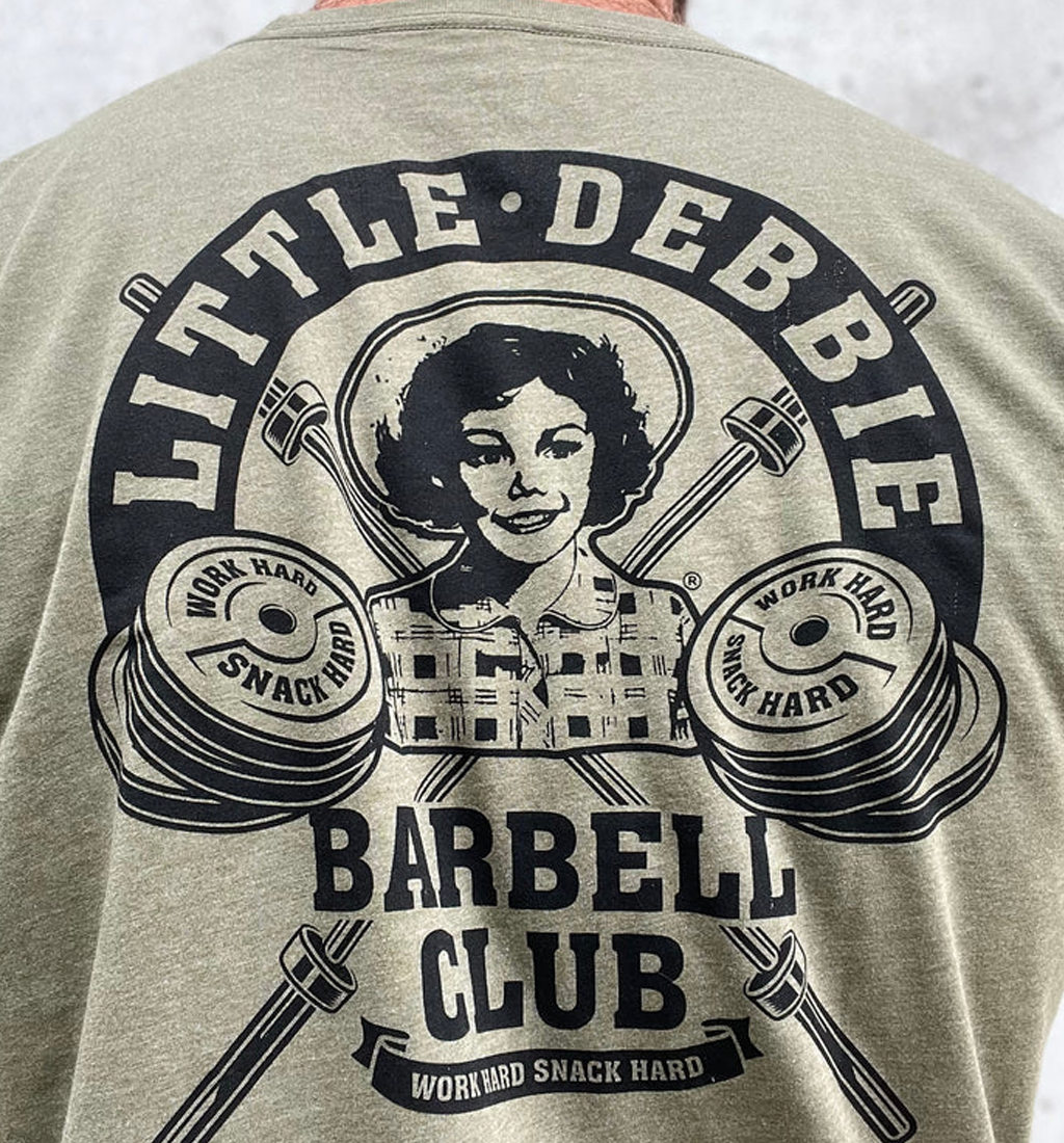 LITTLE DEBBIE BARBELL CLUB SHIRT