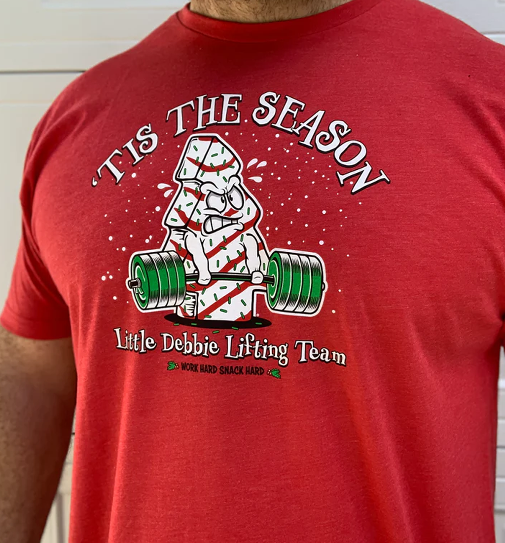 The Season Little Debbie Christmas Tree Snack Cake T-Shirt The Season Little Debbie Christmas Tree Snack Cake T-Shirt