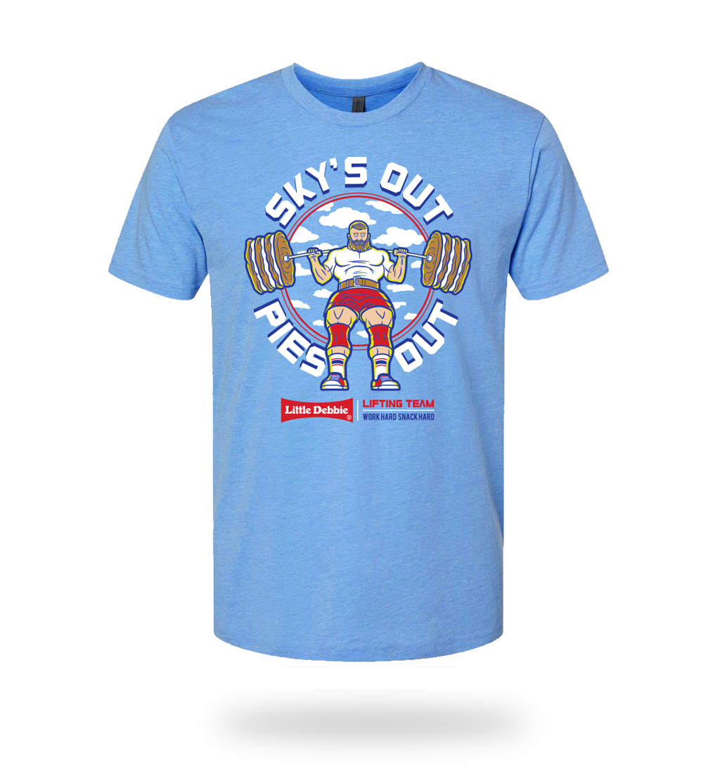 SKY'S OUT, PIES OUT! SHIRT