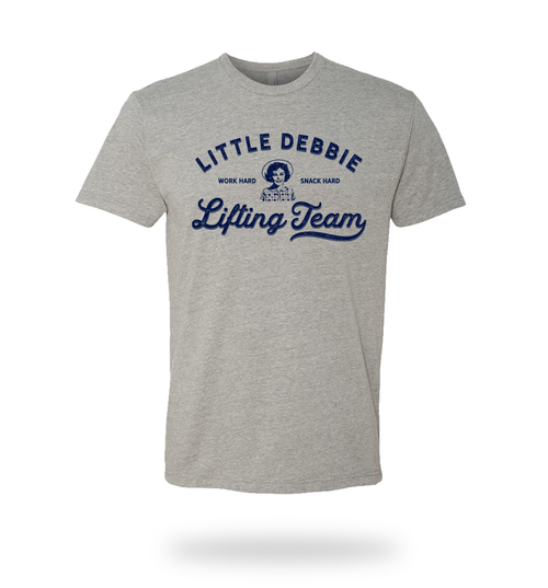 LITTLE DEBBIE LIFTING TEAM SHIRT – WORK HARD SNACK HARD